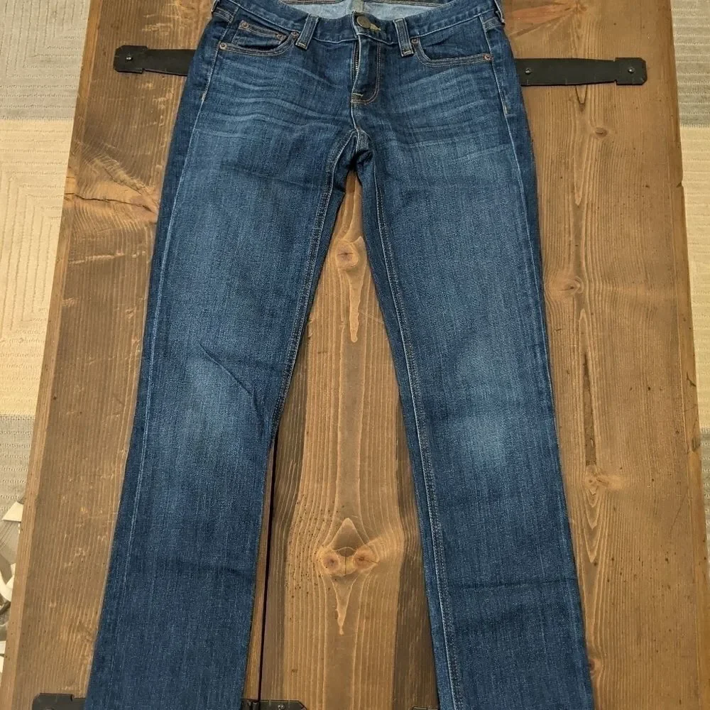J. Crew Matchstick Jeans Dark Wash Sz 25 Regular